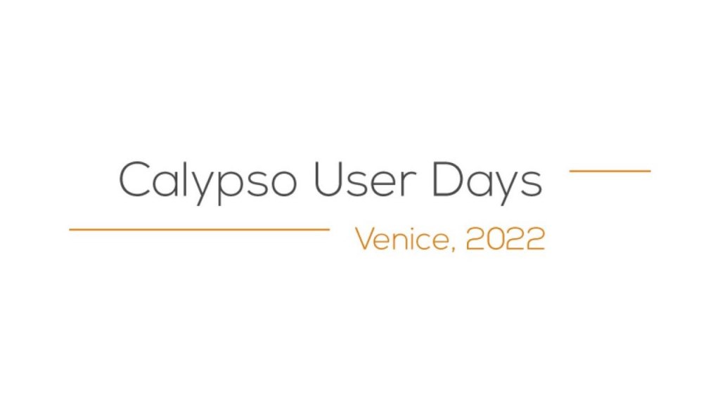 Calypso User Days 2022 – Venice, Italy