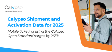 Mobile ticketing surges by 265% across Calypso networks in 2025